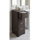 Комод Curver® STYLE 4x ящика, темно-коричневый, 33x79x38 см Комод Curver® STYLE 4x ящика, темно-коричневый, 33x79x38 см