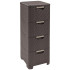 Chest of drawers Curver® STYLE, Dark brown, 33x79x38 cm
