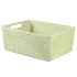 Корзина Curver® JUTE M 12 литров, кремовая, 36x28x15 см
