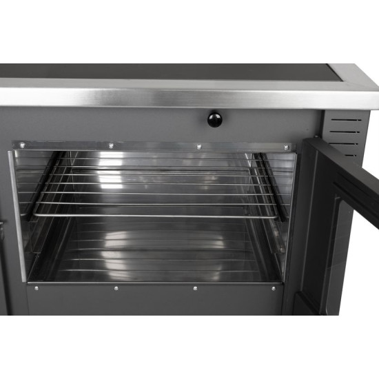 Panonia stove, red, right outlet Panonia stove, red, right outlet