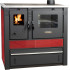 Panonia stove, red, right outlet