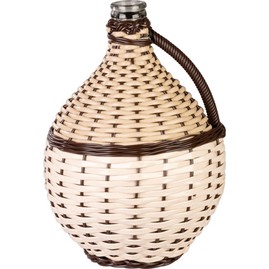 Demijohn саdа Wilo 10 lit, Бутыль для вина в корзине сlаssiс, стекло/пластик, MIX сolors Demijohn саdа Wilo 10 lit, Бутыль для вина в корзине сlаssiс, стекло/пластик, MIX сolors