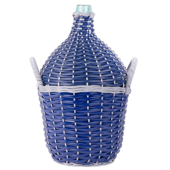 Demijohn sada Wilo 15 lit, Veinipudel korvis klassikaline, klaas/plast, MIX värvid Demijohn sada Wilo 15 lit, Veinipudel korvis klassikaline, klaas/plast, MIX värvid