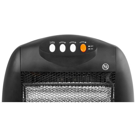 Heater Strend Pro ZYY-H19, 400/800/1200W, 230V, halogen