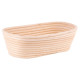 Ratan basket MagicHome, for sourdough bread, max.650 g, 28x14x8 cm, oval