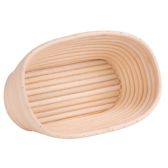 Ratan basket MagicHome, for sourdough bread, max. 700 g, 30x14x7 cm, oval
