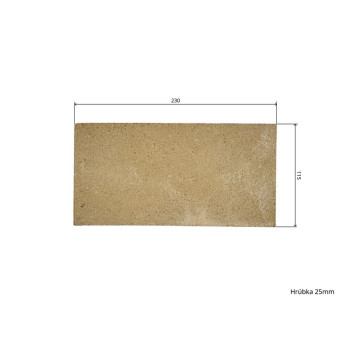 Fireclay 23 x 11.5 x 2.5