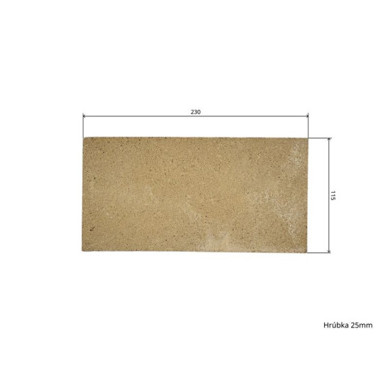 Fireclay 23 x 11.5 x 2.5
