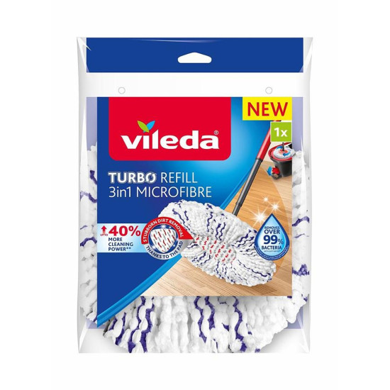 Replacement for mop Vileda TURBO 3v1
