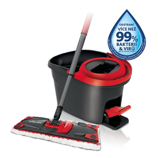 Puhastuskomplekt Vileda Ultramax TURBO mop+ämber + FROSCH tasuta