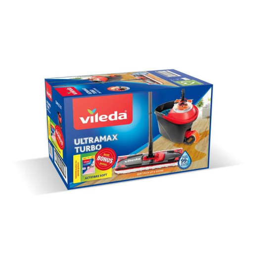 Puhastuskomplekt Vileda Ultramax TURBO mop+ämber + FROSCH tasuta