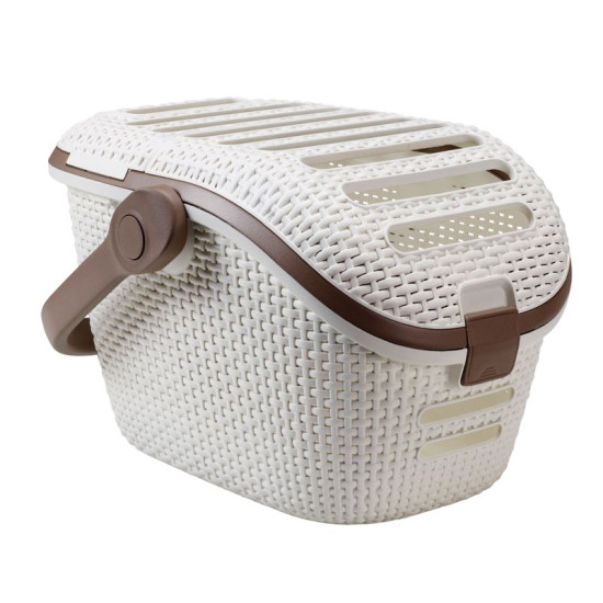 <p>The carrier is designed to provide maximum comfort to your pet while traveling. With features such as a solid closure system with a lock that ensures their safety inside, while the small opening allows you to give your pet more security without any risk of it escaping! Suitable for all types of small animals up to 10 kg.</p> <p>The carrier is designed to provide maximum comfort to your pet while traveling. With features such as a solid closure system with a lock that ensures their safety inside, while the small opening allows you to give your pet more security without any risk of it escaping! Suitable for all types of small animals up to 10 kg.</p>