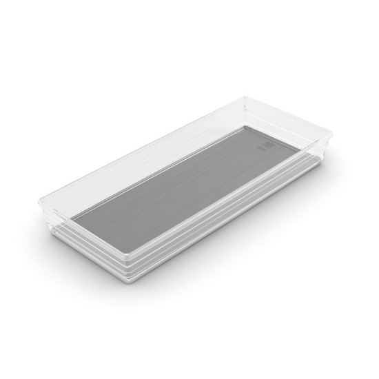 Korraldaja Curver® SISTEMO 8, poolläbipaistev/hall, 15x37,5x5 cm, sahtli jaoks Korraldaja Curver® SISTEMO 8, poolläbipaistev/hall, 15x37,5x5 cm, sahtli jaoks