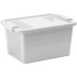 Box KIS Bi-Box S, 11L, white, 26x36,5x19 cm, with lid