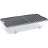Kaanega kast KIS W Box Underbed L, 35 lit., poolläbipaistev, 39x79x17 cm, ratastega
