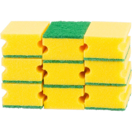 Sponge Strend Pro, nõude svamm, kööki, 9x6,5x4 cm, pakk. 9 tk