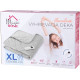 MagicHome blanket, heating, flannel, gray, 180x130 cm