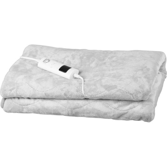 MagicHome blanket, heating, flannel, gray, 180x130 cm