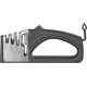 MagicHome sharpener, for scissors and knives, 4 in 1, black MagicHome sharpener, for scissors and knives, 4 in 1, black