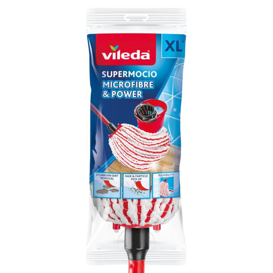 Mop Vileda SuperMocio Microfibre&Power Mop Vileda SuperMocio Microfibre&Power