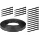 Ограждение Strend Pro Garden, газон, резинка, чёрный, L-10 м, 4 см
