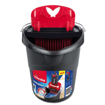 Bucket Vileda Ultramax, with a wringer basket