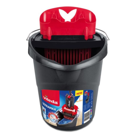 Bucket Vileda Ultramax, with a wringer basket