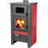 Pliit Pro TAURUS Ceramic, punane, 12 kW, 120 mm, ahjuga