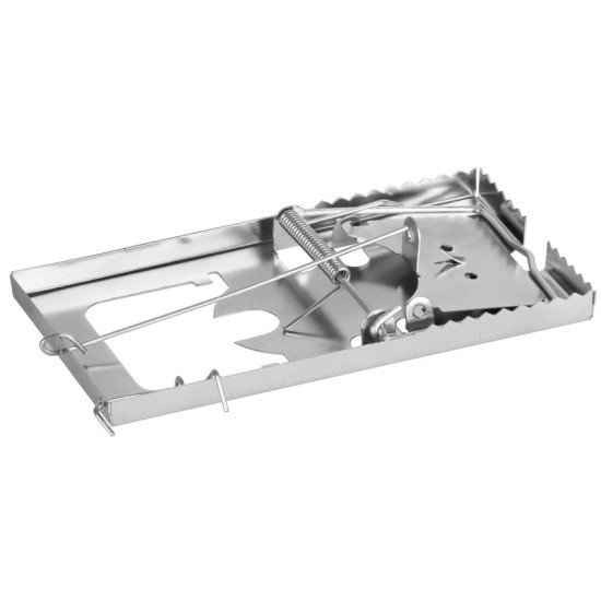 Trap MH5079B, Ironkiller, for mice and rats, sheet metal, 160x90x0.6 mm, pack. 2 pcs Trap MH5079B, Ironkiller, for mice and rats, sheet metal, 160x90x0.6 mm, pack. 2 pcs