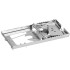 Trap MH5079B, Ironkiller, for mice and rats, sheet metal, 160x90x0.6 mm, pack. 2 pcs