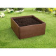 Piirdeaed aiapeenardele RB053, 57x13 cm, PP, 8 tk, kõrgendatud