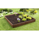 Piirdeaed aiapeenardele RB053, 57x13 cm, PP, 8 tk, kõrgendatud