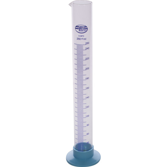 Cylinder WHT 250 ml, measuring, glass Cylinder WHT 250 ml, measuring, glass