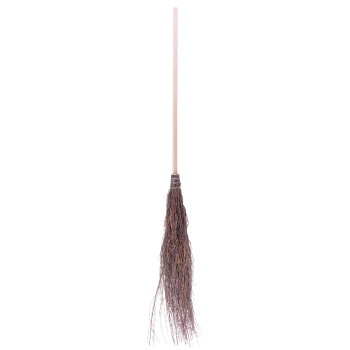 Birch broom with handle