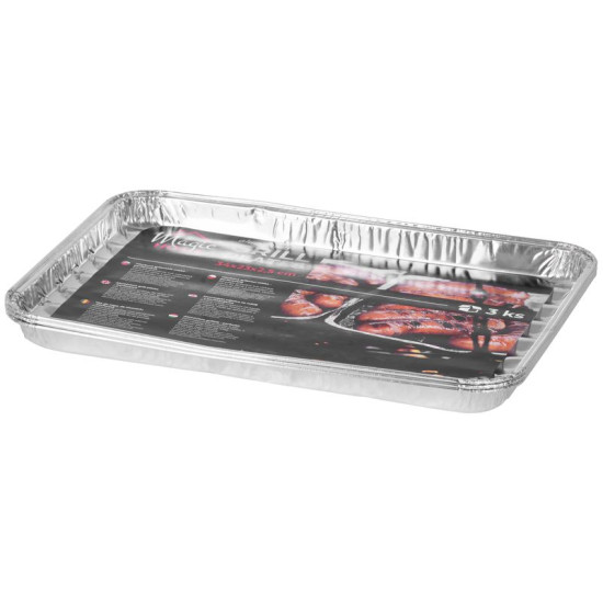 Bowl MagicHome 34x23x2.5 cm, 3 pcs, rectangular, perforated, ALU Bowl MagicHome 34x23x2.5 cm, 3 pcs, rectangular, perforated, ALU