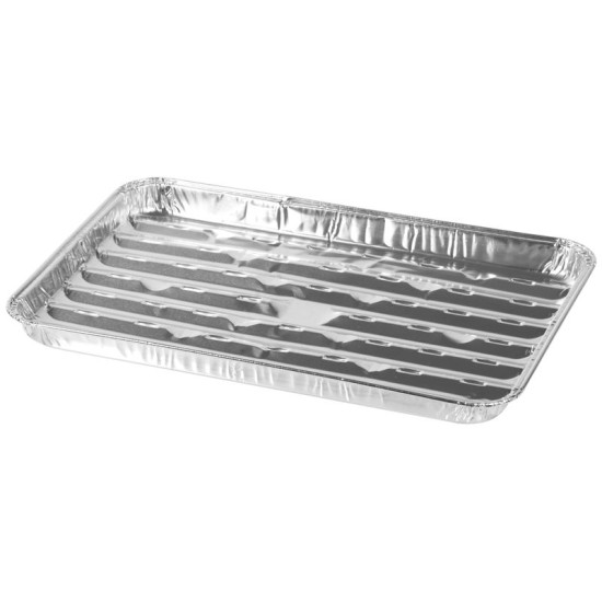 Bowl MagicHome 34x23x2.5 cm, 3 pcs, rectangular, perforated, ALU Bowl MagicHome 34x23x2.5 cm, 3 pcs, rectangular, perforated, ALU