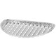 Bowl MagicHome 33x19x2.0 cm, 4 pcs, semicircular, perforated, ALU Bowl MagicHome 33x19x2.0 cm, 4 pcs, semicircular, perforated, ALU