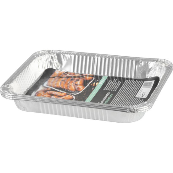 Tray MagicHome, 32.7x26.9x4 cm, grilling, 3 pcs, Aluminum