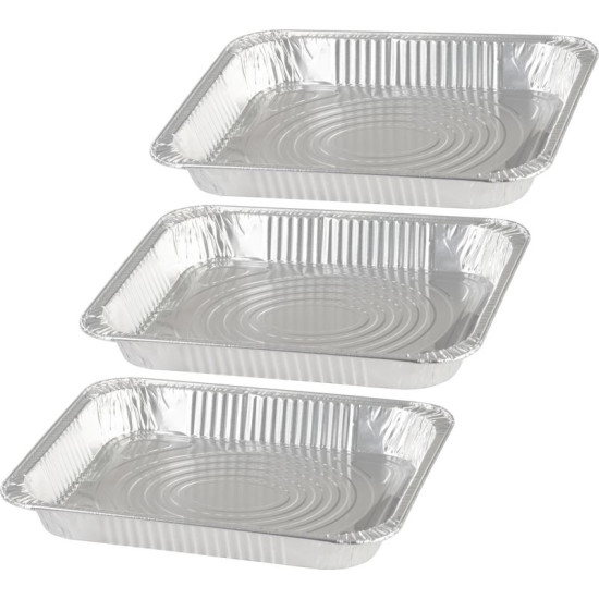 Tray MagicHome, 32.7x26.9x4 cm, grilling, 3 pcs, Aluminum