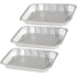 Tray MagicHome, 32.7x26.9x4 cm, grilling, 3 pcs, Aluminum