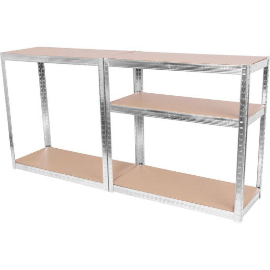 Regal Racks RAT40 MS, 1800x900x400 mm, metal, max. 175 kg/shelf Regal Racks RAT40 MS, 1800x900x400 mm, metal, max. 175 kg/shelf