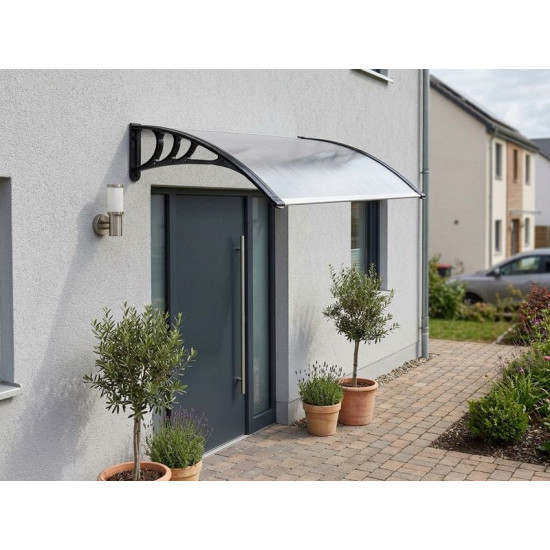 Roof over the door DIY501, 100 x width 150 cm, polycarbonate Roof over the door DIY501, 100 x width 150 cm, polycarbonate