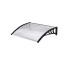 Roof over the door DIY501, 100 x width 150 cm, polycarbonate