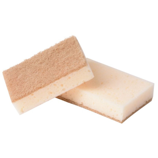 Scouring sponge York ECONATURAL, dish sponge, 2 pcs, sisal Agave