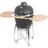 Grill Strend Pro Kamado Egg 21", läbimõõt 46,7 cm, grilli kõrgus 91 cm, must, 130x73x122 cm