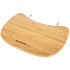 Platform for Kamado Egg grill, side, bamboo