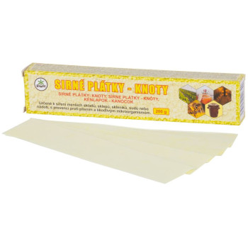 Wick Biom 200g, sulfur, slices Wick Biom 200g, sulfur, slices
