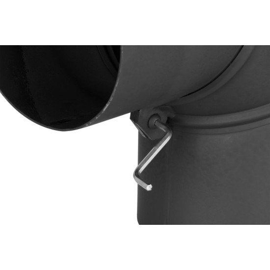 Suitsutoru küünarnukk, HS.EX 090/200/1,5 mm, reguleeritav nurk