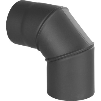 Smoke pipe elbow, HS.EX 090/200/1,5 mm, adjustable angle