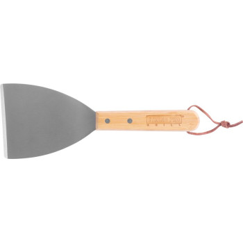 Bamboo handle turner Strend Pro Grill with scraper